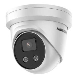 Hikvision Pro IP Turret Camera External 2mp 4mm Lens Fixed IR 30m 12vdc Poe